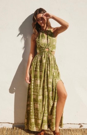 Talia Tropical Dress