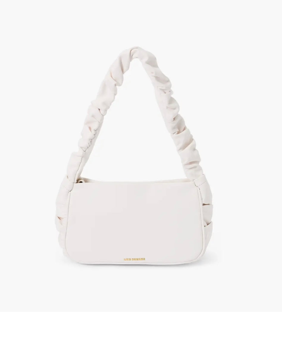 Scrunchie Purse-White – A Touch of Jane
