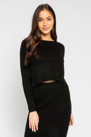 Mickey Cropped Sweater