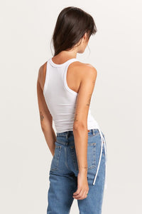 Courtney Tank-White