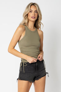 Courtney Tank-Olive