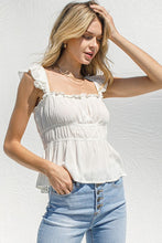 FINAL SALE Stevie Top-Ivory