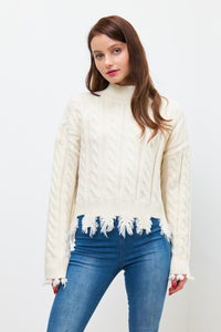Trista Sweater-Cream