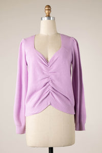 FINAL SALE Cecily Sweater-Lavender