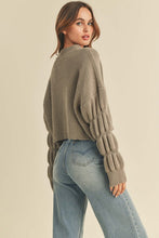 Delanie Sweater-Grey Green