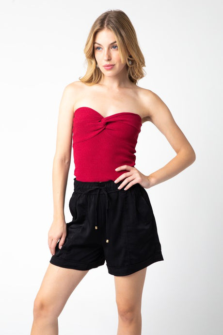 Laken Top-Red