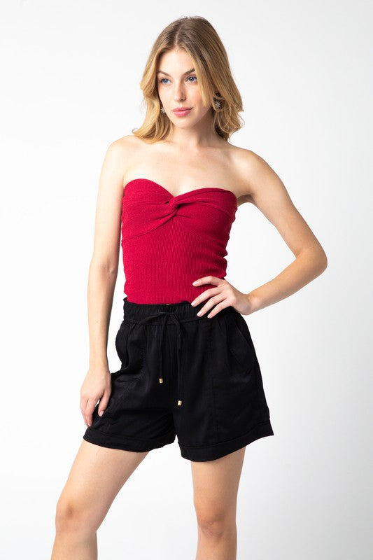 Laken Top-Red