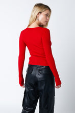 FINAL SALE Lizzie Sweater-Red