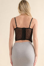 Coraline Corset Top-Black