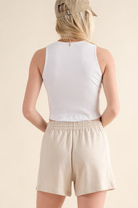 Topher Top-White