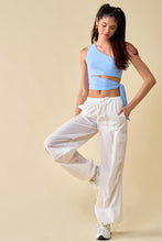 Tristan Crop Top-Light Blue