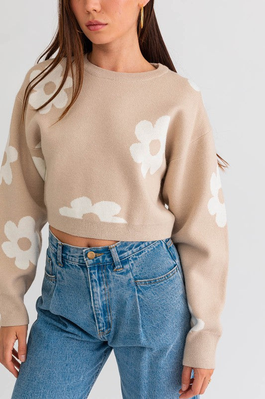 Daisy Sweater-Beige