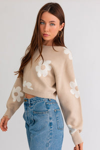 Daisy Sweater-Beige