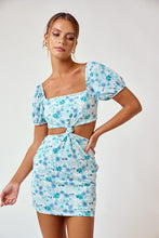 FINAL SALE Simone Dress-Blue
