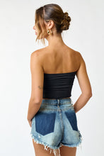 Mena Tube Top-Black
