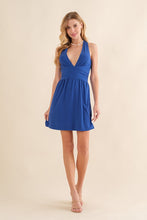 Gaby Dress-Blue