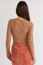 FINAL SALE Teri Bodysuit-Tan