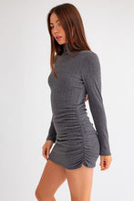 FINAL SALE Clary Dress-Charcoal