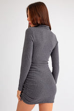 FINAL SALE Clary Dress-Charcoal