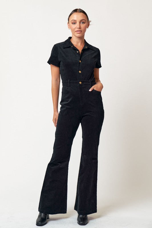 FINAL SALE Katy Jumpsuit-Black