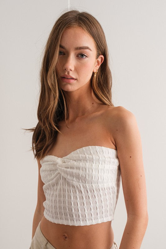 Amara Tube Top-White