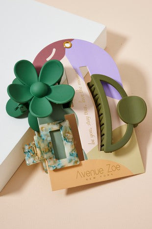 Patty Claw Clip Set