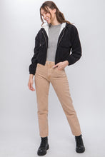 Maisie Cropped Jacket-Black