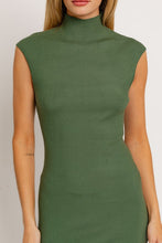 Cory Midi Dress-Green