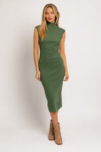 Cory Midi Dress-Green