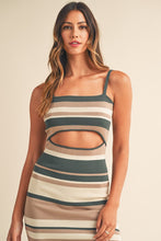 FINAL SALE Tiffany Midi Dress-Green