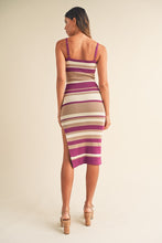 Tiffany Midi Dress-Magenta