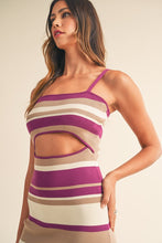 Tiffany Midi Dress-Magenta