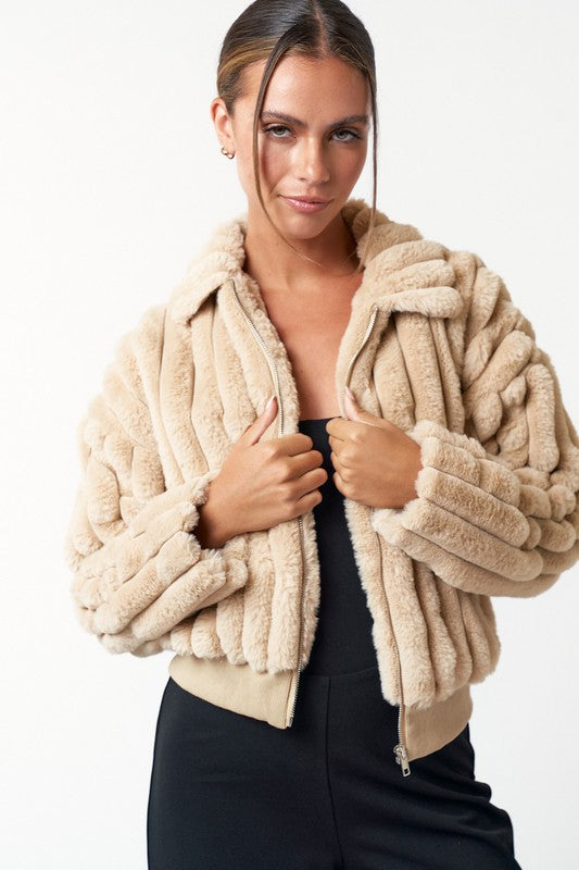 Tana Jacket-Taupe