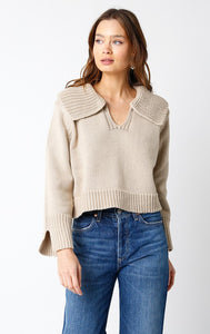 Hallie Sweater-Khaki