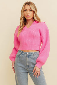 FINAL SALE Louisa Sweater-Pink