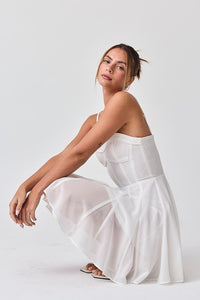 Mackenzie Dress-White