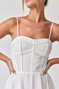 Mackenzie Dress-White