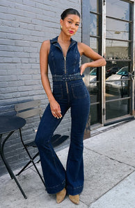 FINAL SALE Lainey Denim Jumpsuit