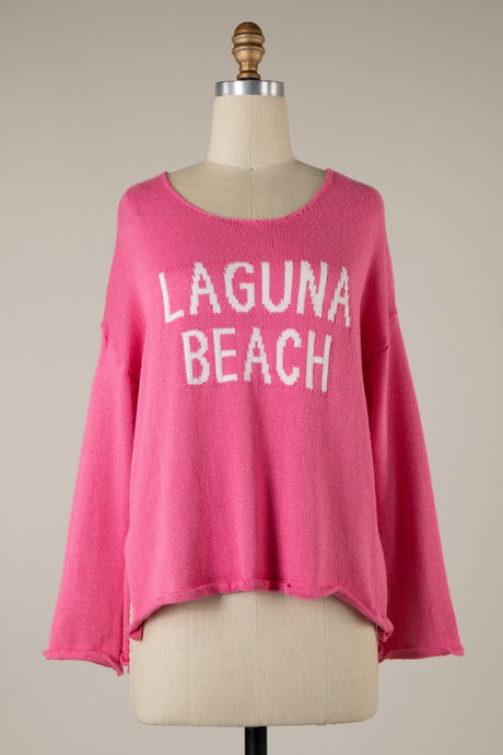 Laguna Beach Sweater-Pink