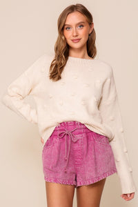 FINAL SALE Kalisha Sweater-Ivory