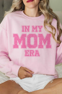 Mom Era Sweatshirt-Pink