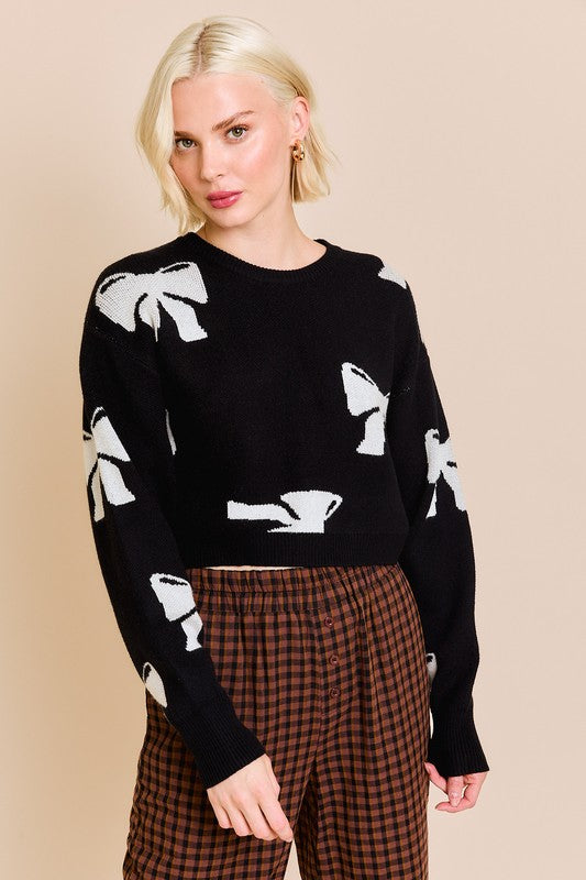 FINAL SALE Sawyer Sweater-Black