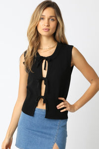 Georgina Top-Black
