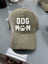 Dog Mom Corduroy Cap- Sage
