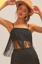 Farrah Fringe Top