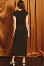 Vivian Midi Dress-Black