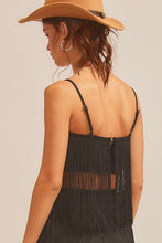 Farrah Fringe Top