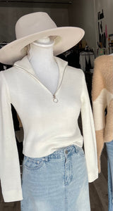 Rachel Sweater-Ivory