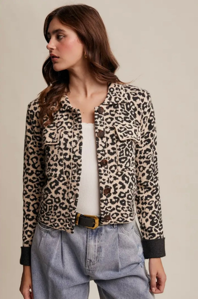 Lyda Leopard Jacket