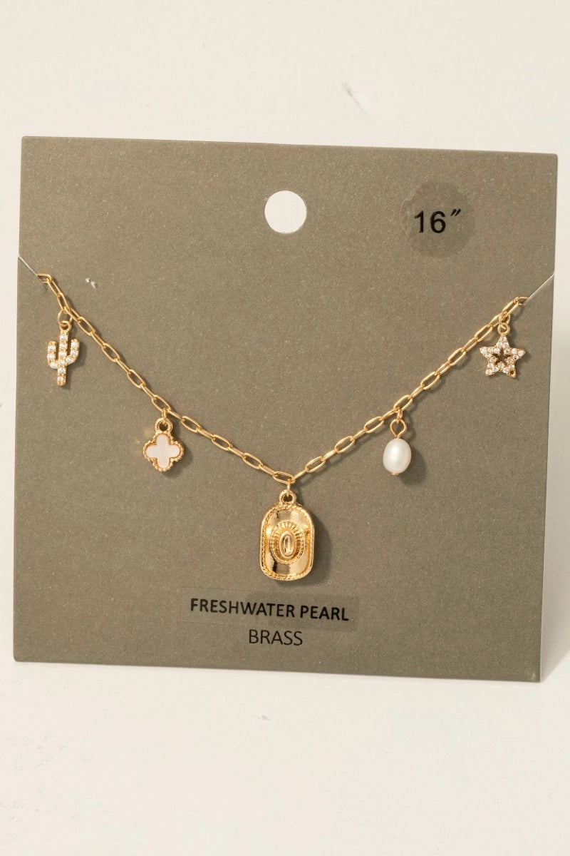 Western Necklace-Gold